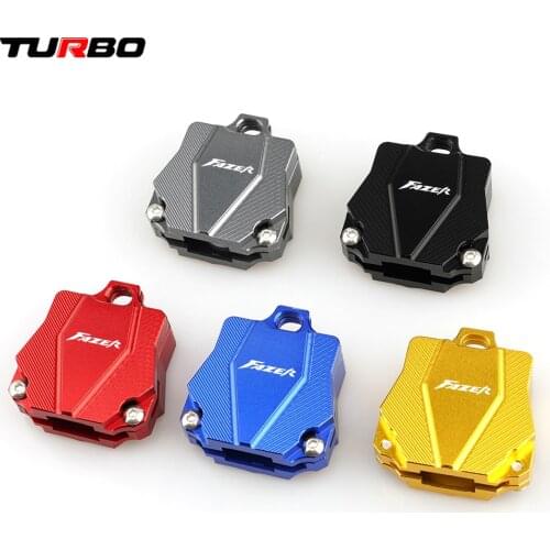 For Yamaha FZ1 FAZER FZ 1 FZ6 2004 2006-2015 Motorcycle CNC Aluminum Decoration Key Cover Cap Creative Case Protective Shell