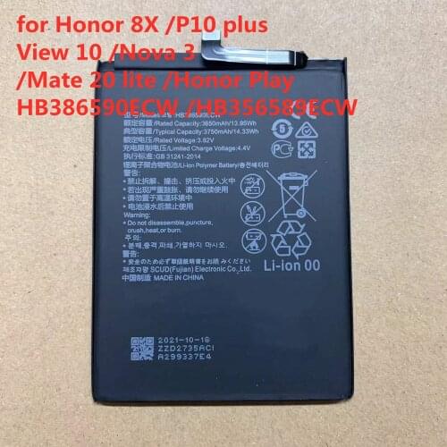 Аккумуляторы для телефонов Huawei Honor 8X Casitenifu China At AliExpress