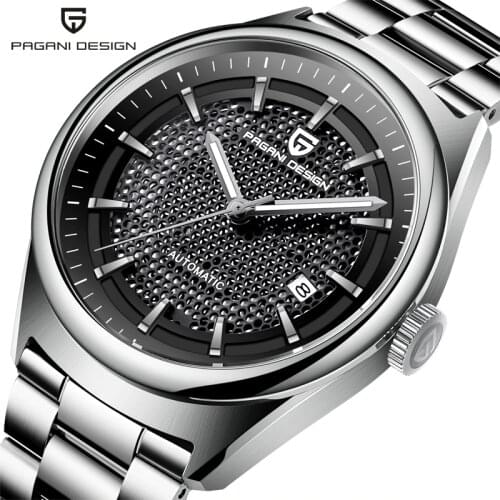 2020 New PAGANI DESIGN Mens Luxury Mechanical Watch Stainless Steel Waterproof Military Watch And Watch Mens Rolojes Hombre