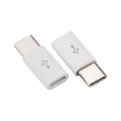 Mini Type C To Micro USB Converter Type-c Adapter Android Smartphone Jack Splitter Compatible Charge Data Transmission For Phone