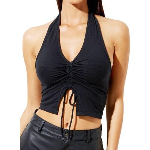 Mooclound Women's Cropped Tank Tops