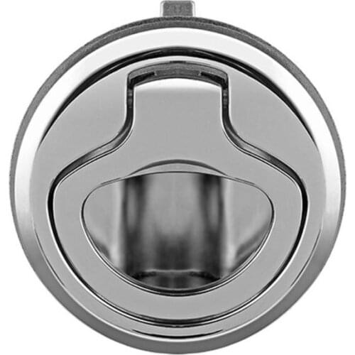 Marine Boat Stainless Steel 2\" Flush Pull Hatch Latch For RV Caravan Boat E7CA