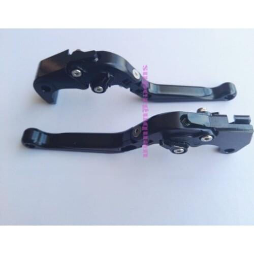 New For Suzuki GSX-R750 GSXR750 GSXR 750 2004 2005 Gixer Gixxer K4 K5 motorcycle Foldable Extendable brake&Clutch Levers Black
