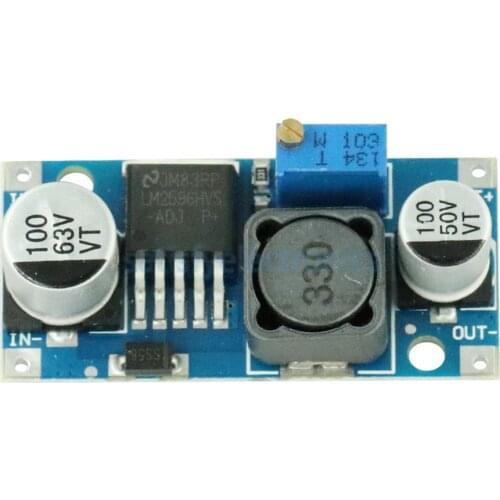 LM2596HVS LM2596HV DC-DC Adjustable Step Down Buck Converter Power Module 4.5-50V to 3-35V