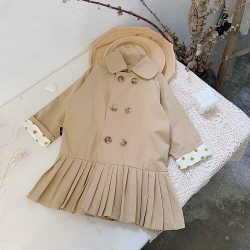 SBKWXC Trench Coats For Girls