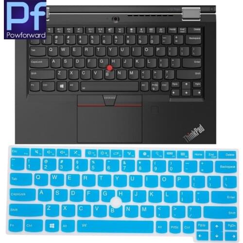 Silicone Keyboard Cover Keyboard Protector For Lenovo Thinkpad Yoga 370 380 X390 / Thinkpad L13 yoga 13 13.3 inch