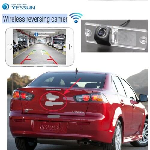 YESSUN car new hd wireless rear camera for Mitsubishi Triton L200 Hunter Sportero Strada MK3 for Mitsubishi Lancer V3 2008~2014