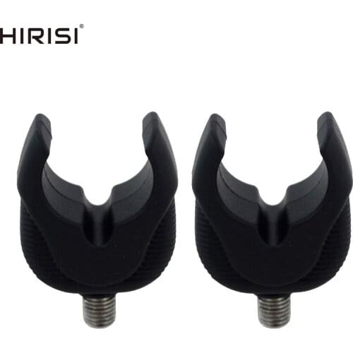 2pieces Carp Fishing Rod Rest Head Rubber Gripper for Fishing Alarm and Buzz Bar