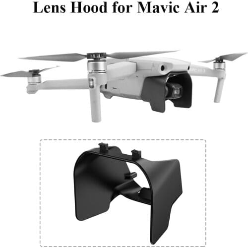Anti-glare Lens Hood Gimbal Protective Cap Lens Cover Sunshade Accessories for Mavic Air 2