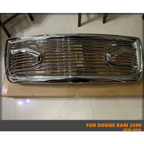 Good Quality Car Front Bumper ABS Middle Grill With Full High Quality Chrome Fit For Dodge RAM 2500 3500 2010-2018