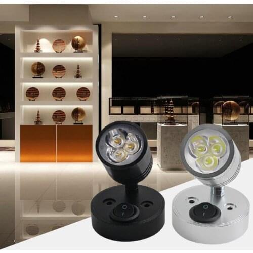 Reading Lamp With USB Interface Switch RV Boat LED Light Bedside Wall Mounted Camper Trailer Motorhome Lighting Spotlight