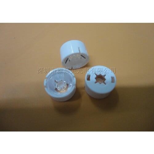 XP-G2 LED lens Diameter 13.1mm 15 Degree Smooth surface Center hole matte,CREE-XPE lens,3535 lens (with stand)