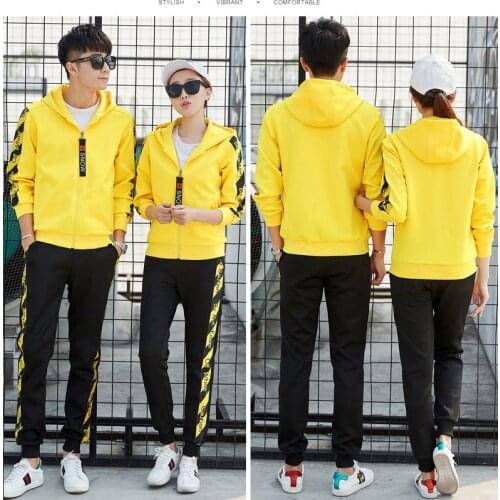 New sports H24 mens suit large casual running womens two piece Hoodie