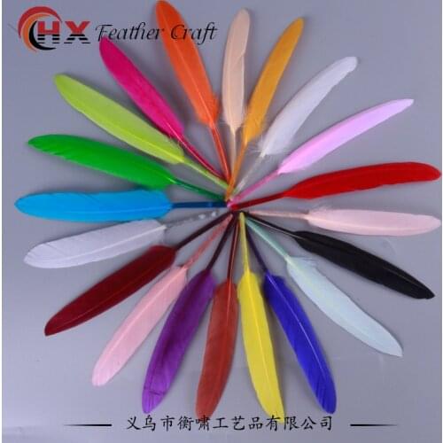 Good quality feather 10-15cm 50pcs/lot Natural goose feathers / Duck Feathers Diy plumes jewelry accessories