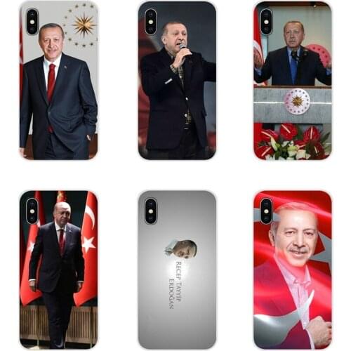 President Turkey Recep Tayyip Erdogan For Motorola Moto X4 E4 E5 G5 G5S G6 Z Z2 Z3 G G2 G3 C Play Plus Transparent TPU Cover Bag