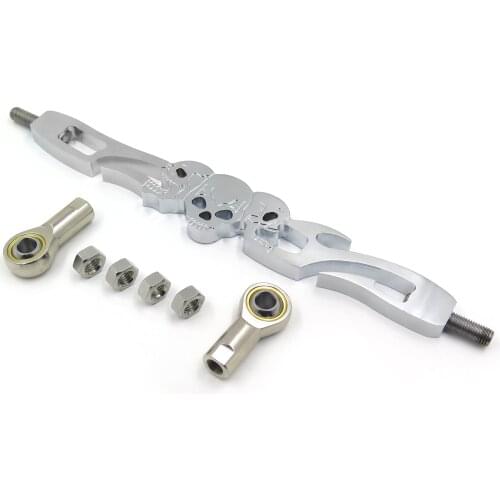 Aftermarket Motorcycle Parts For Motorcycle Harley Davidson Softail FXDWG Dyna Wide Glide CHROME Skull Shift Linkage