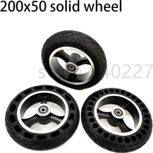 200x50 Solid Wheel Tire for Electric Scooter Ruima Speedway Mini 4 Pro 8-inch Wheel Replacement Accessories