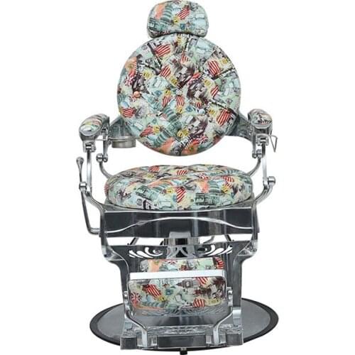 Modern and Simple Barbershop Hair Cutting Chair Barbershop Net Red Hairdressing Chairs Liftable Barber Chair for Hair Salon