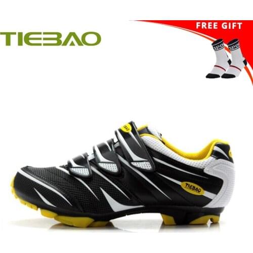 Tiebao Cycling Shoes Self-Locking Sapatilha Ciclismo Mtb Bicycle Shoes Non-Slip Bike Racing Superstar ShoesSapatos De Ciclismo