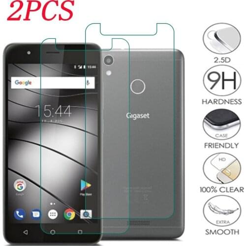 2PCS 9H Tempered Glass for Gigaset GS100 GS185 GS180 GS270 GS370 plus GS160 Protective Film Screen Protector