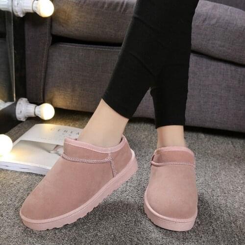 Womens shoes Winter Women Shoes Warm Fur Plush Lady Casual Shoes Fashion Sneakers Zapatillas Mujer Platform Snow Boots NVXUE13