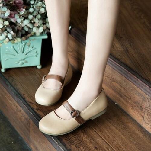 Big Size 11 12 ladies high heels women shoes woman pumps One-word Button Shallow Round-headed Single Shoe Woman