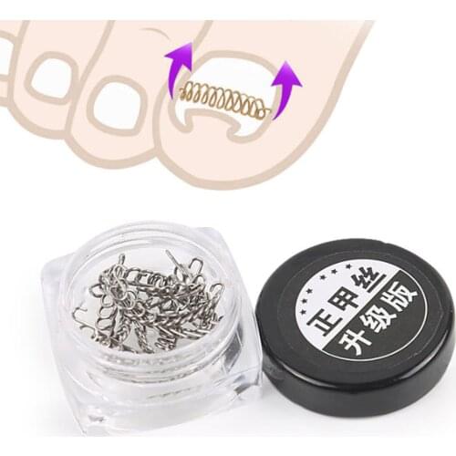 12pcs Ingrown Toe Nail Correction Wire Fixer Pedicure Paronychia Recover Toenails Corrector Foot Care Tool