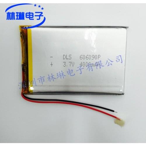 606090P 066090P 3.7V4000mah with protection board GPS tablet polymer lithium battery Rechargeable Li-ion Cell