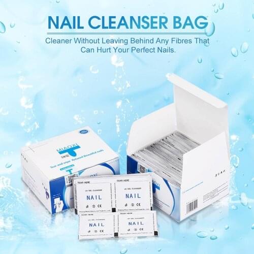Lint-Free Nail Polish Remover Cotton Wipes UV Gel Tips Remover Cleaner Paper Pad Nails Polish Art Cleaning Manicure Tools