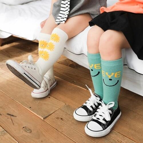 Kids Baby Socks Solid Color Baby Girl Boy Socks Infant Toddler Socks Autumn Winter Warm Sokken Kids Leg Warmers
