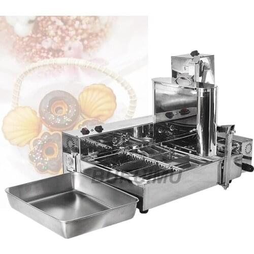 Electric Frying Donut Making Machine Doughnut Maker Commercial Automatic Stainless Steel Donut Manufacturer