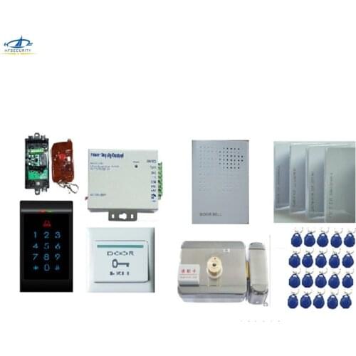HFSECURITY Home Security RFID Card Access Control DIY door bell power supply RFID Tags System