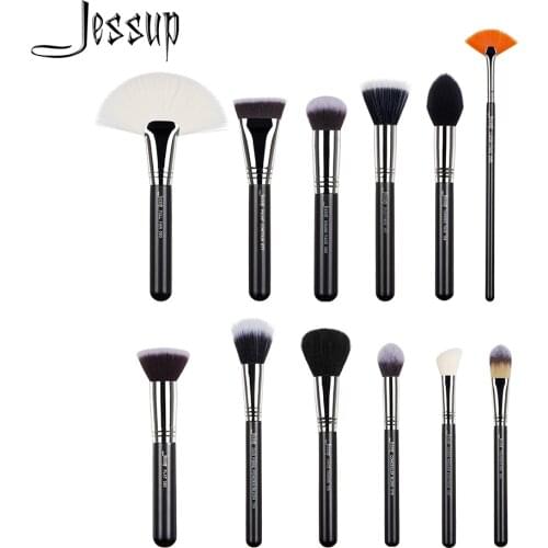 Jessup Face brush Makeup brush Powder Blush Foundation Contour Blending Highlighter Concealer