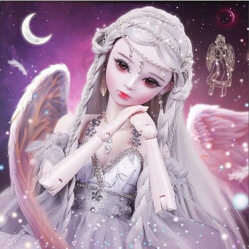 1/3 BJD Doll 56cm Plastic joint moveable doll includes the doll clothes and shoes