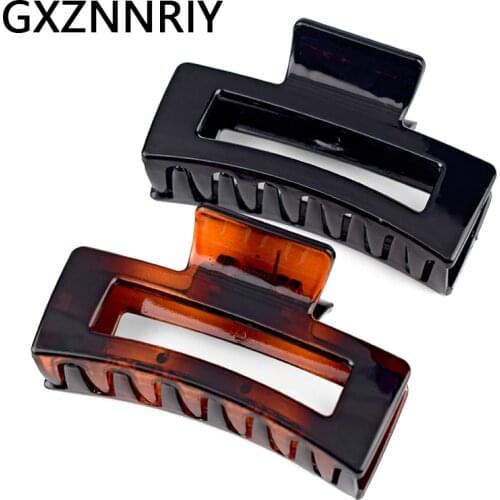 Fashion 8cm Plastic Hair Claw Clips for Women Hair Accessories Large Hairclip Crab Clip Hairpins Lady Headwear Party Gifts