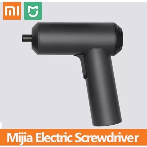 Original Xiaomi Mijia Electric Screwdriver Portable Screwdriver 3.6V 2000mah Rechargeable With 12Pcs S2 Screw Bits Home Tool