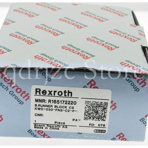 Rexroth Slider R165172220 Linear Motion Bearing KWD-030-FNS-C2-P-1
