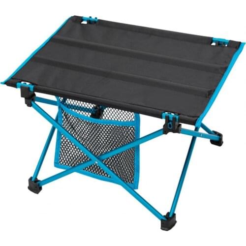 Mini Folding Table with Storage Bag Camping BBQ Waterproof Plastic Foot Cover Portable Table for Outdoor Picnic Desk