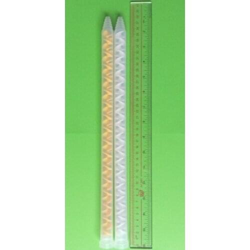 50PCS/lot Resin Static Mixer MC/MS13-32 Mixing Nozzles for Duo Pack Epoxies (Yellow core)