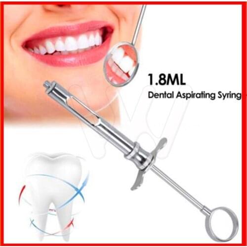 1.8ml Dental Aspirating Syringe Dentist Surgical Instruments