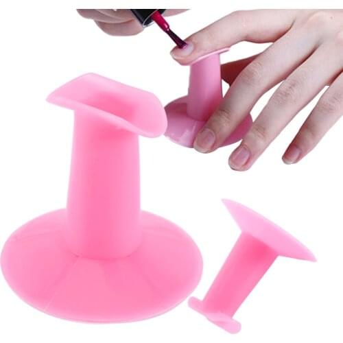 1Pc Nail Art Finger Support Rack Professional Practical Simple Soft Anti-shake Nail Art Fixed Finger Stand Rest Holder Equipment