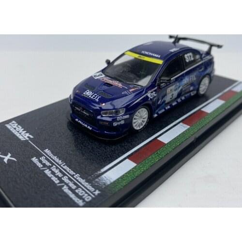 TW 1:64 LANCER EVOLUTION X ST2 3 Alloy model car Metal toys for childen kids diecast gift