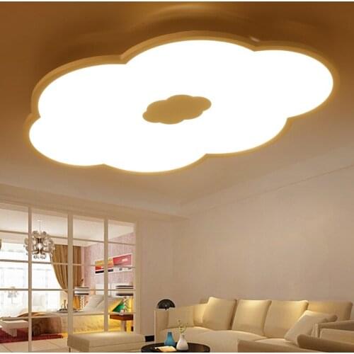 Flaky clouds Led ultra-thin ceiling light modern simple cloud lamp Children room creative living room study light ZL187