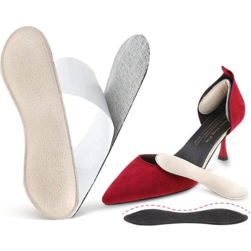 1Pair Shoes Insoles Insert Heels Protector Anti Slip Cushion Pads Comfort Heel Liners Cushion Pad Invisible Inserts Insole