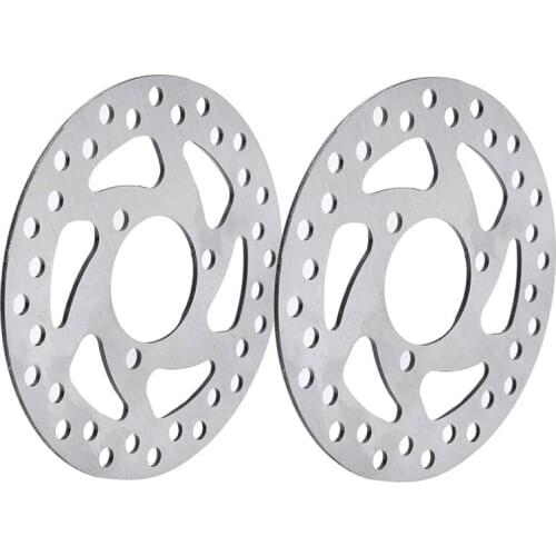 2 Pcs 120mm Disc Brake Electric Scooter Disc Brake,Disc Brake Rotor Pad Replacement Parts for Scooter Disc Rotors