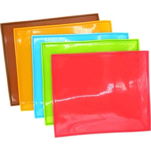 50pcs Non Stick Silicone Baking Mat Multi Function Swiss Roll Dough Pad Anti Skid Rectangle Kitchen Accessories Healthy WB62