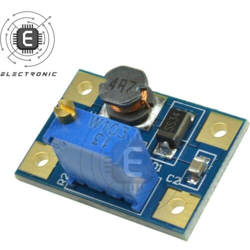 DC-DC 2V-24V to DC 2v-28V 2A SX1308 Adjustable Power Supply Step Up Boost Converter Module With Current Protection