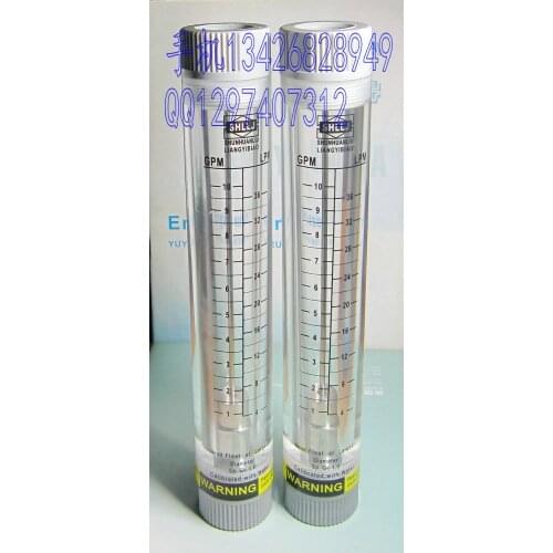 LZM-20G pipe type liquid flow meter water meter 1~10GPM 4~36LPM 6 internal thread