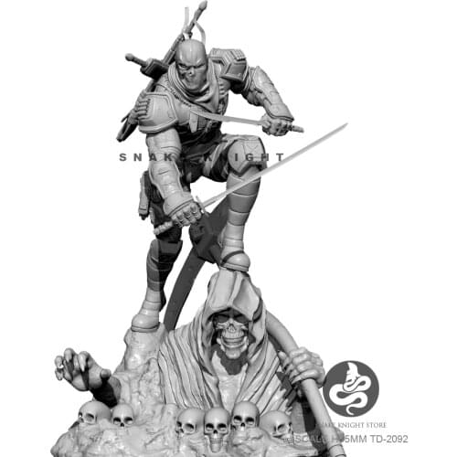 65mm 1/32 Resin model kits figure DIY toy self-assesmbled TD-2092