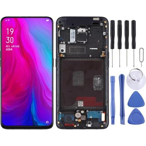Original LCD Screen and Digitizer Full Assembly with Frame for OPPO Reno